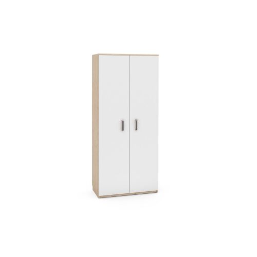 NV11 wardrobe with shelves, white fronts - 6513085