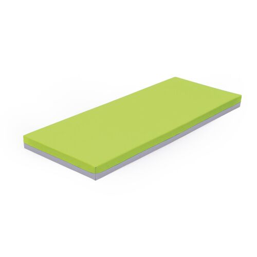 Preschool mattress, green - gray - 4641084