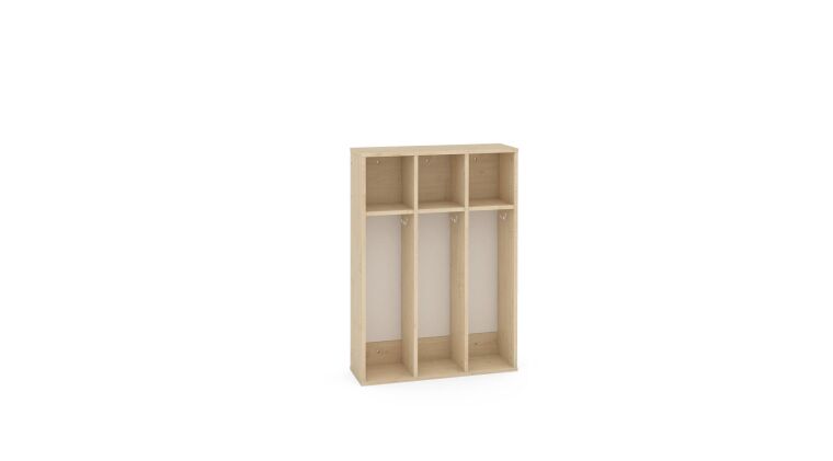 Universal hanging cloakroom 3, maple - 6513199.jpg