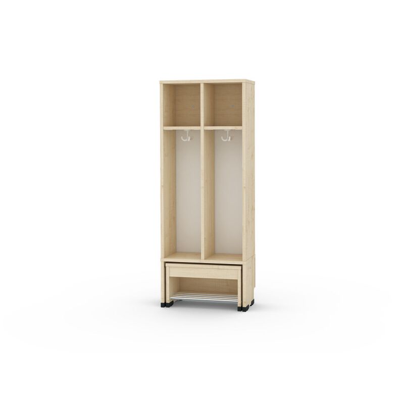 Sit & Stand Cloakroom 2, SH 26cm, flame redardant