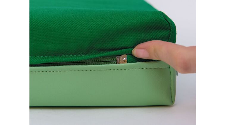 Pre-school mattress, light green/green. - 4641063_5.jpg