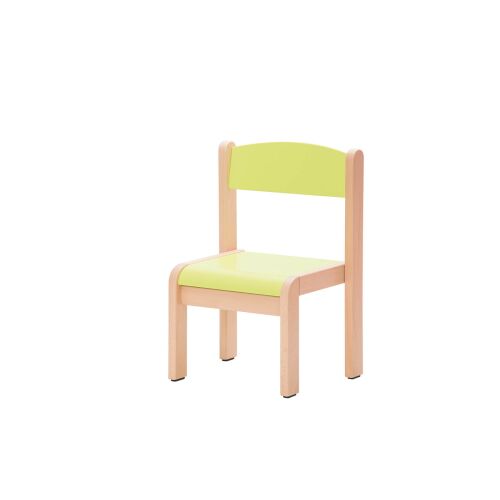 Beech chair Novum H.26 cm lime - 4529407F