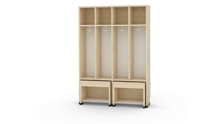 Cloakroom with a moveable seat - universal body 4, seat height: 35cm - 6512479EX.jpg