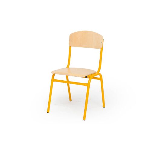 Adam chair SH 38 cm yellow - 6307542