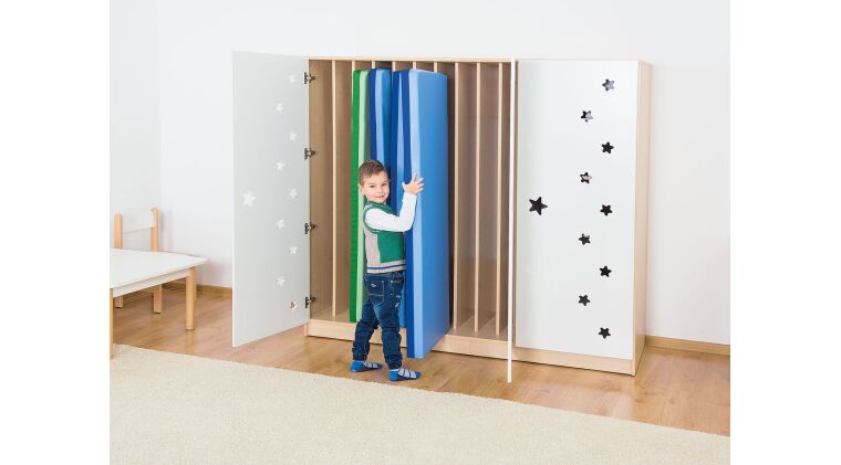 Pre-school mattress, light green/green. - 4641063_7.jpg