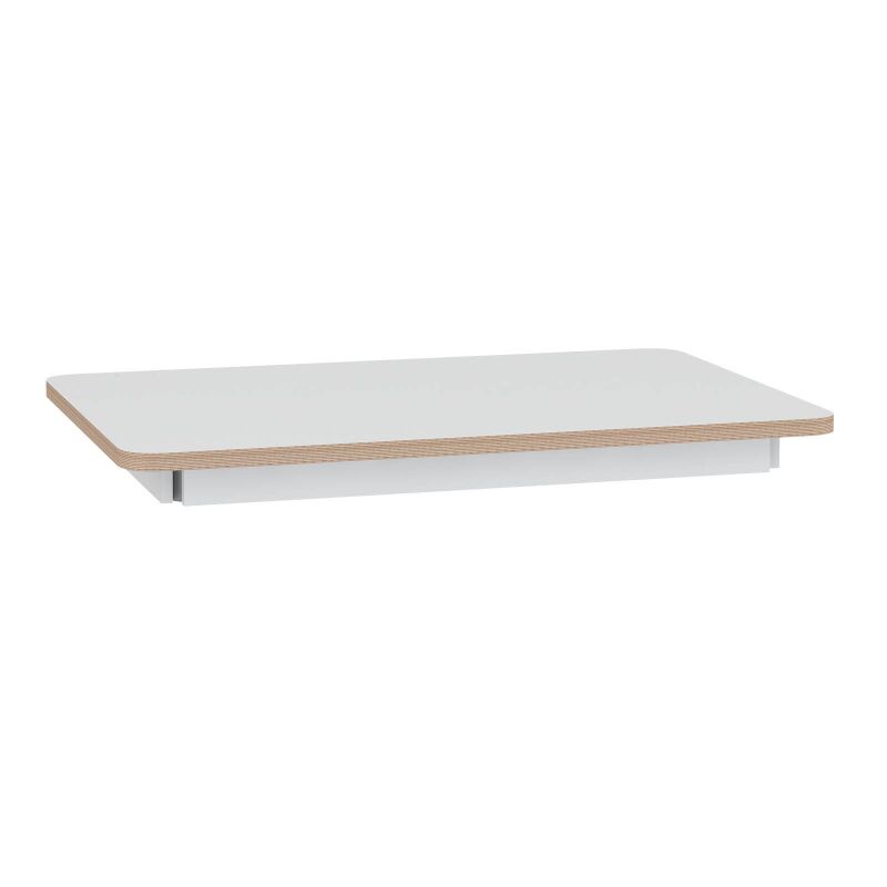 NEA rectangular table top, white