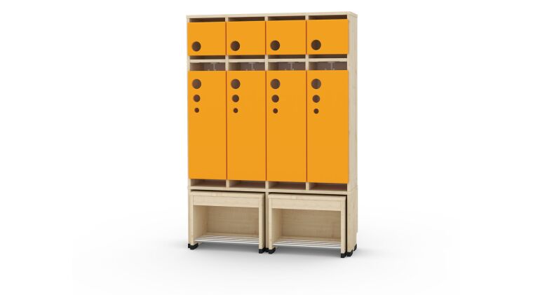 Cloakroom with a moveable seat - universal body 4, seat height: 35cm - 6512479EX_3.jpg