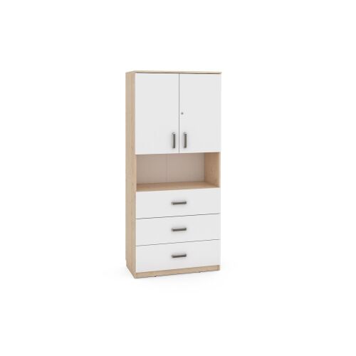 NV6 wardrobe, white fronts - 6513082