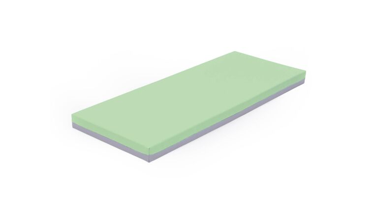 Preschool mattress, aquamarine - gray - 4641082.jpg