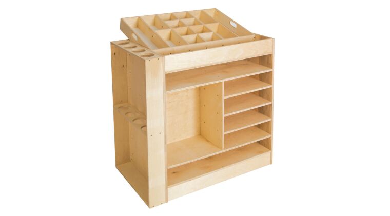 Double side multifunctional cabinet for art accessories - 4122090_2.jpg