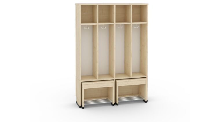Cloakroom with a moveable seat - universal body 4, seat height: 35cm - 6512479EX_2.jpg