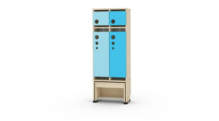 Cloakroom with a moveable seat - universal body 2, seat height: 31cm - 6512450EX_11.jpg