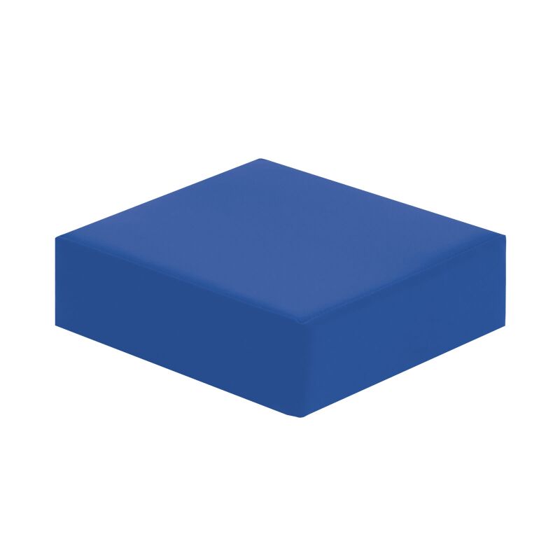 Rainbow pouf, dark blue