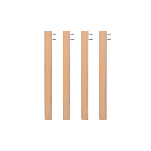 Set of wooden legs for table, 50 cm - 6512535