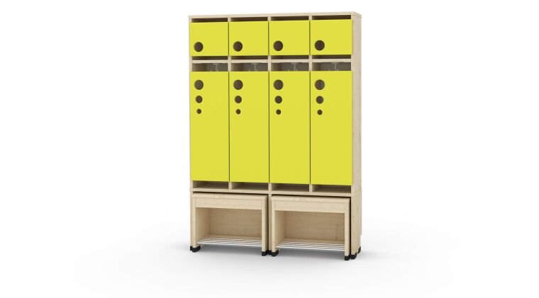 Cloakroom with a moveable seat - universal body 4, seat height: 35cm - 6512479EX_5.jpg