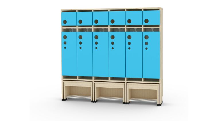 Cloakroom with a moveable seat - universal body 6, seat height: 35cm - 6512481EX_9.jpg