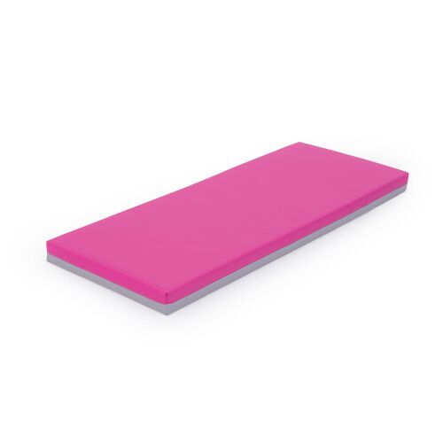 Preschool mattress, pink - gray - 4641081