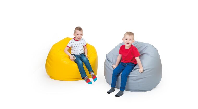 Huge pouf with granulate grey - 4641172_3.jpg