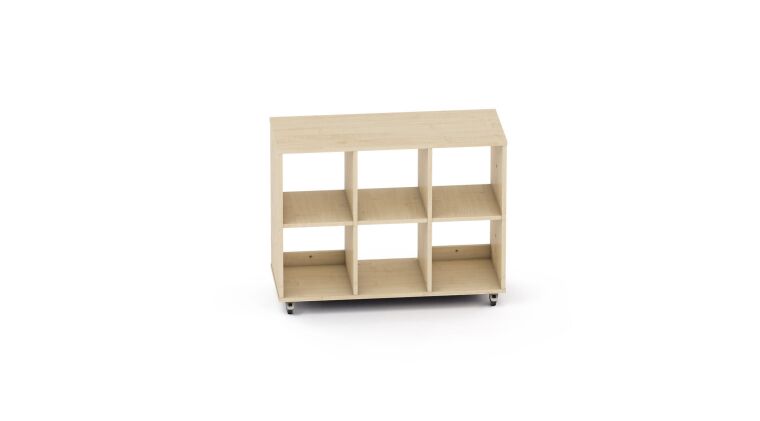 Maple 6-Compartment Unit on wheels / on feet - 6512483K_2.jpg