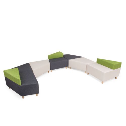 ZigZag Set - Canvas 109025/109337/105104 flame retardant - 7010045