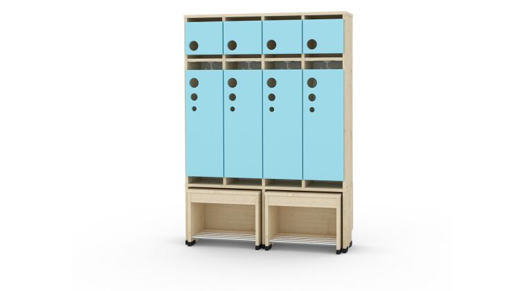 Cloakroom with a moveable seat - universal body 4, seat height: 35cm - 6512479EX_8.jpg