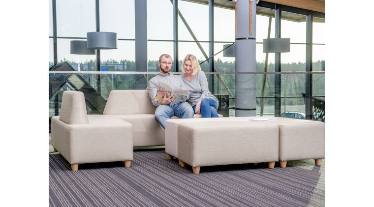 Pouf Foyer 3/4 - Canvas 109335 flame retardant - 7010043_6.jpg