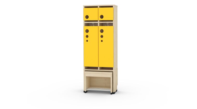 Cloakroom with a moveable seat - universal body 2, seat height: 35cm - 6512477EX_4.jpg