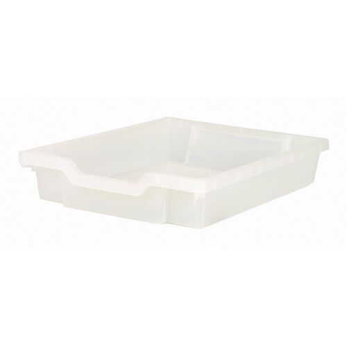 Small Gratnells Container, transparent, with beige runners - 372026MB