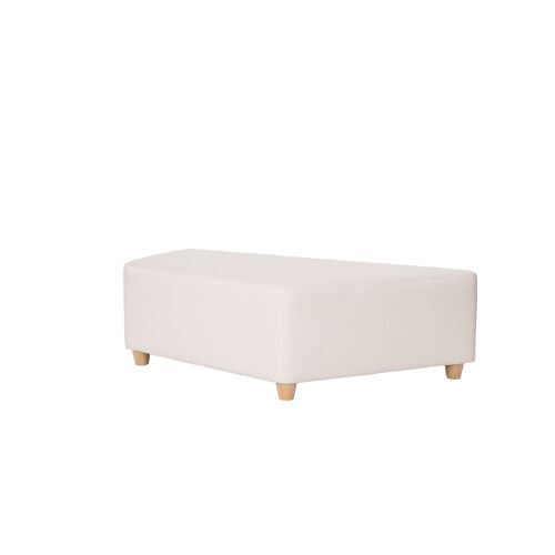 Pouf Foyer 3/5 - Canvas 109025 flame retardant - 7010044