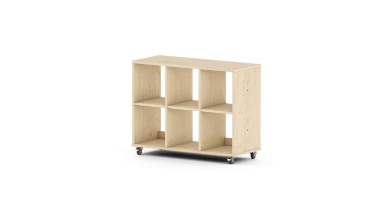 Maple 6-Compartment Unit on wheels / on feet - 6512483K.jpg