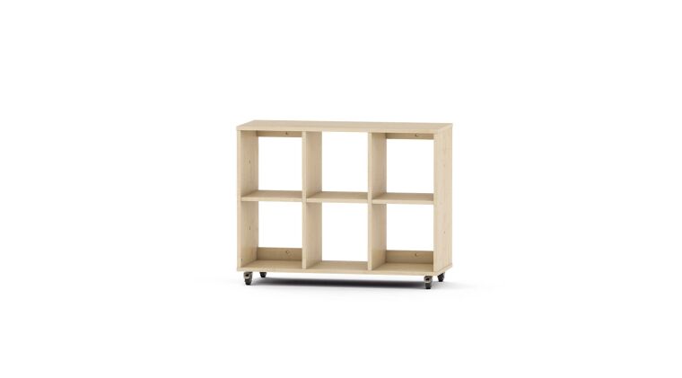 Maple 6-Compartment Unit on wheels / on feet - 6512483K_4.jpg