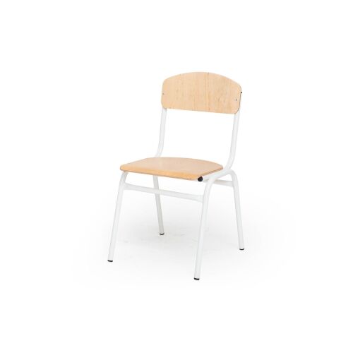 Adam chair, SH 38 cm white - 6307538