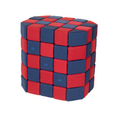 Jolly Heap magnetic blocks, red-dark blue - 6306197