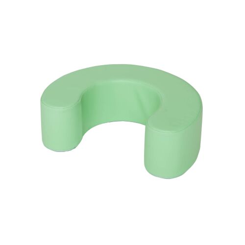 Green crescent backrest - 4641434