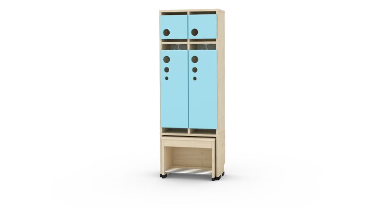 Cloakroom with a moveable seat - universal body 2, seat height: 35cm - 6512477EX_8.jpg