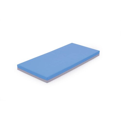 Nursery mattress, blue - gray - 4641073