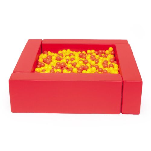 Square ball pit red - 4529008