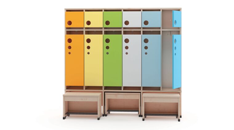 Cloakroom with a moveable seat - universal body 6, seat height: 26cm - 6512480EX_5.jpg