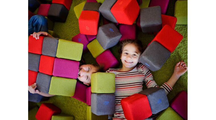 Jolly Heap magnetic blocks, gray-pink - 6306196_3.jpg