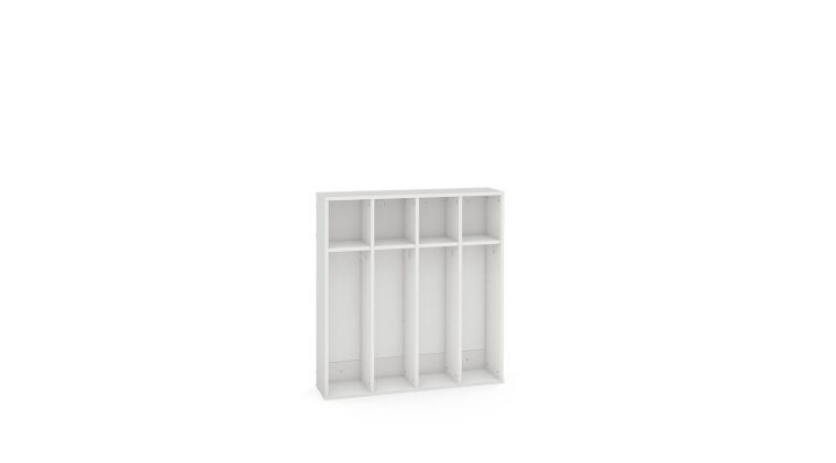 Universal hanging cloakroom 4, white - 6513200.jpg