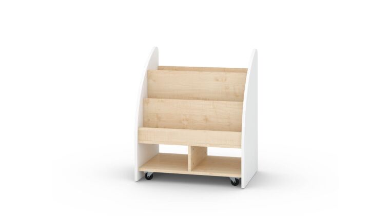 White-sided Solid Bookcase - 6512725_2.jpg
