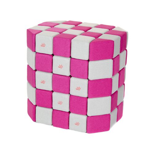 Jolly Heap magnetic blocks, gray-pink - 6306196