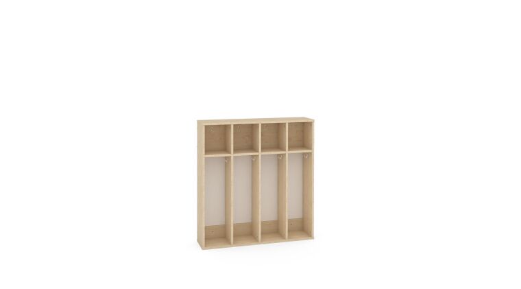 Universal hanging cloakroom 4, maple - 6513201.jpg