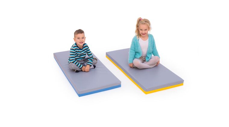 Nursery mattress, yellow - gray - 4641074_3.jpg