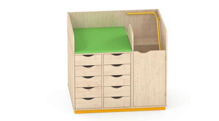 Baby Changing Units with 10 Drawers Chest - 6512603EX_2.jpg