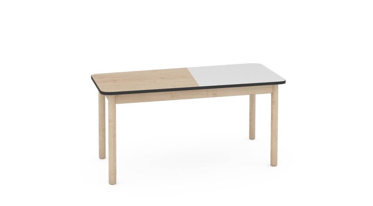 FLO Table Top, width 131 cm, white-maple - 6513127.jpg