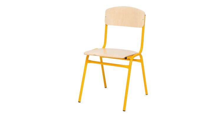 Adam chair SH 43 cm yellow - 6307548.jpg