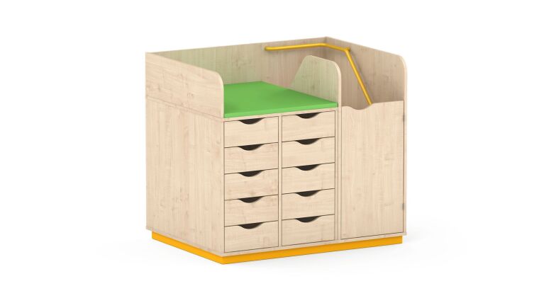 Baby Changing Units with 10 Drawers Chest - 6512603EX_3.jpg