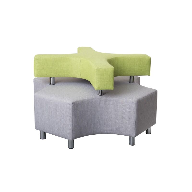 Sofa X grey/light green