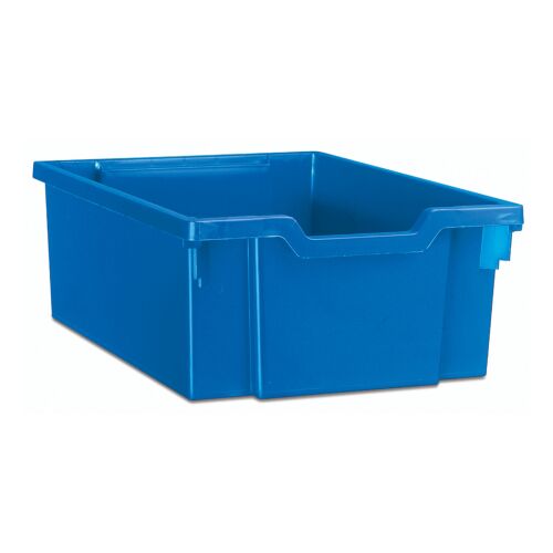 Medium container dark blue, with beige runners - 372015MB